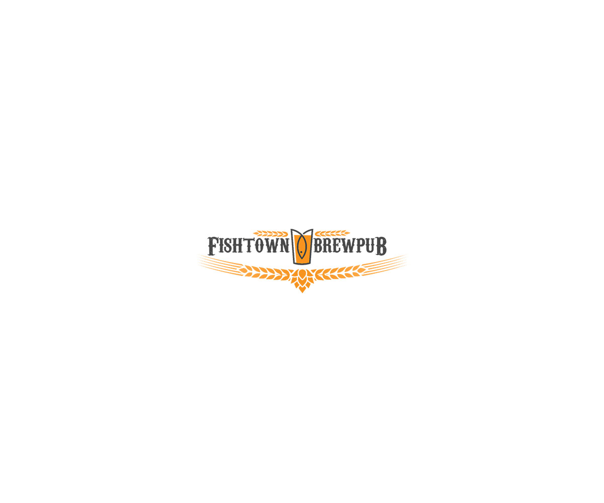 Logo Design by cha9ori for Fishtown Brewpub  | Design #10811578