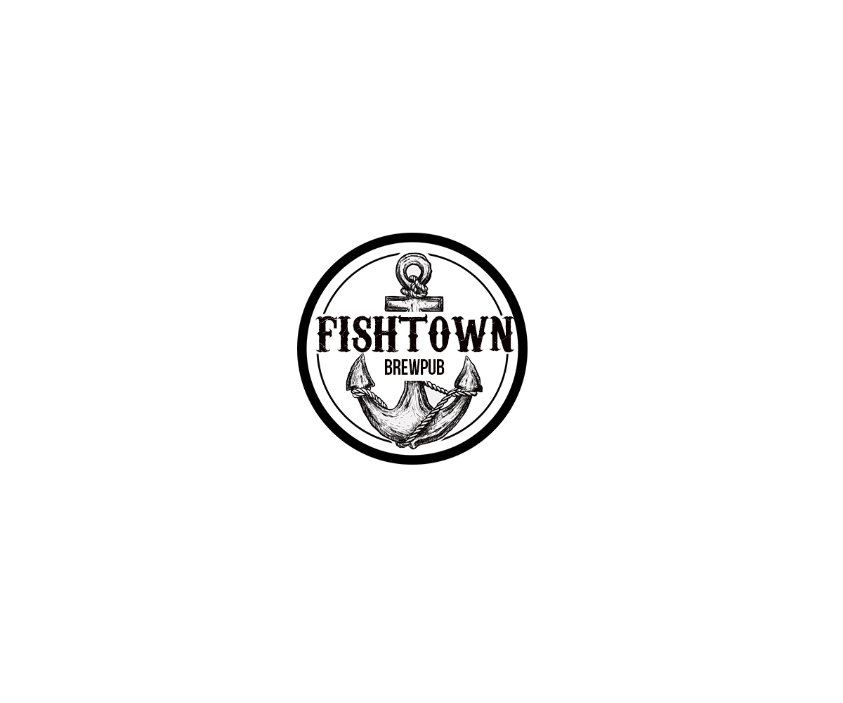 Logo Design by cha9ori for Fishtown Brewpub  | Design #10813120
