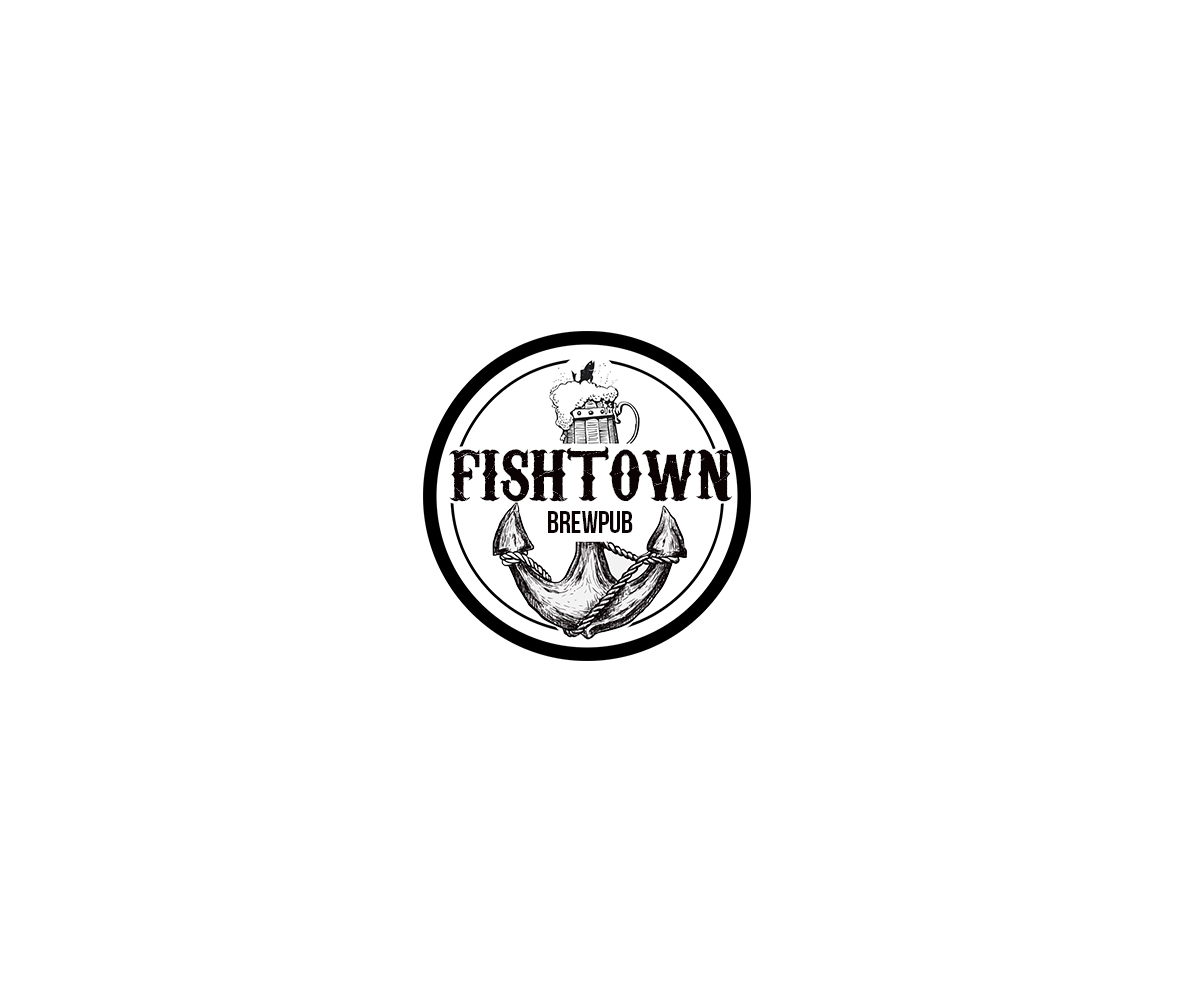Logo Design by cha9ori for Fishtown Brewpub  | Design #10813165