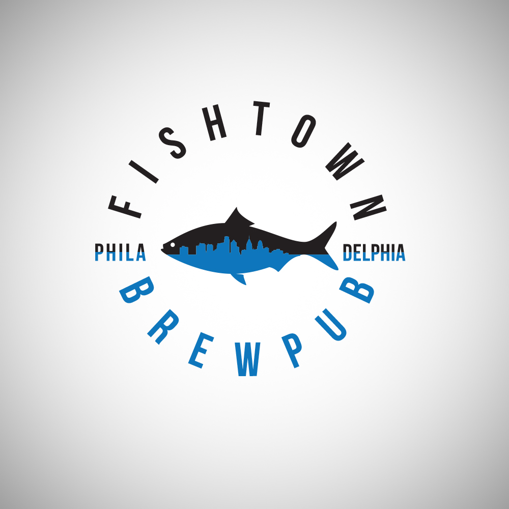 Logo Design by Roland Hawk for Fishtown Brewpub  | Design #10825836