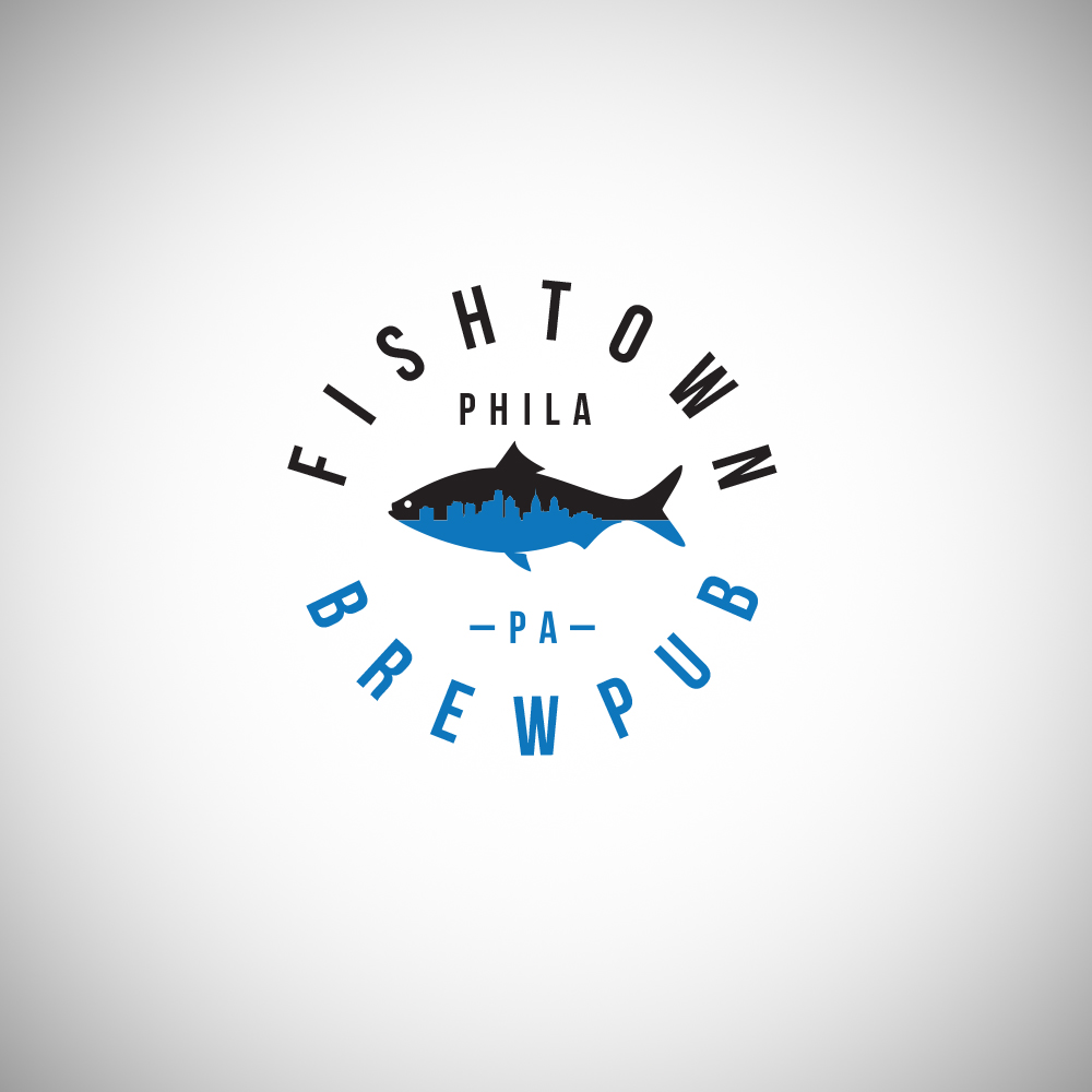 Logo Design by Roland Hawk for Fishtown Brewpub  | Design #10843829