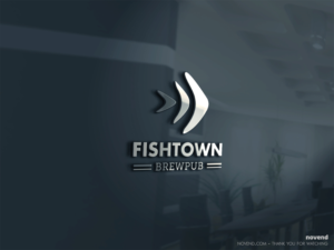 Logo-Design von Novend für Fishtown Brewpub  | Design: #10898651