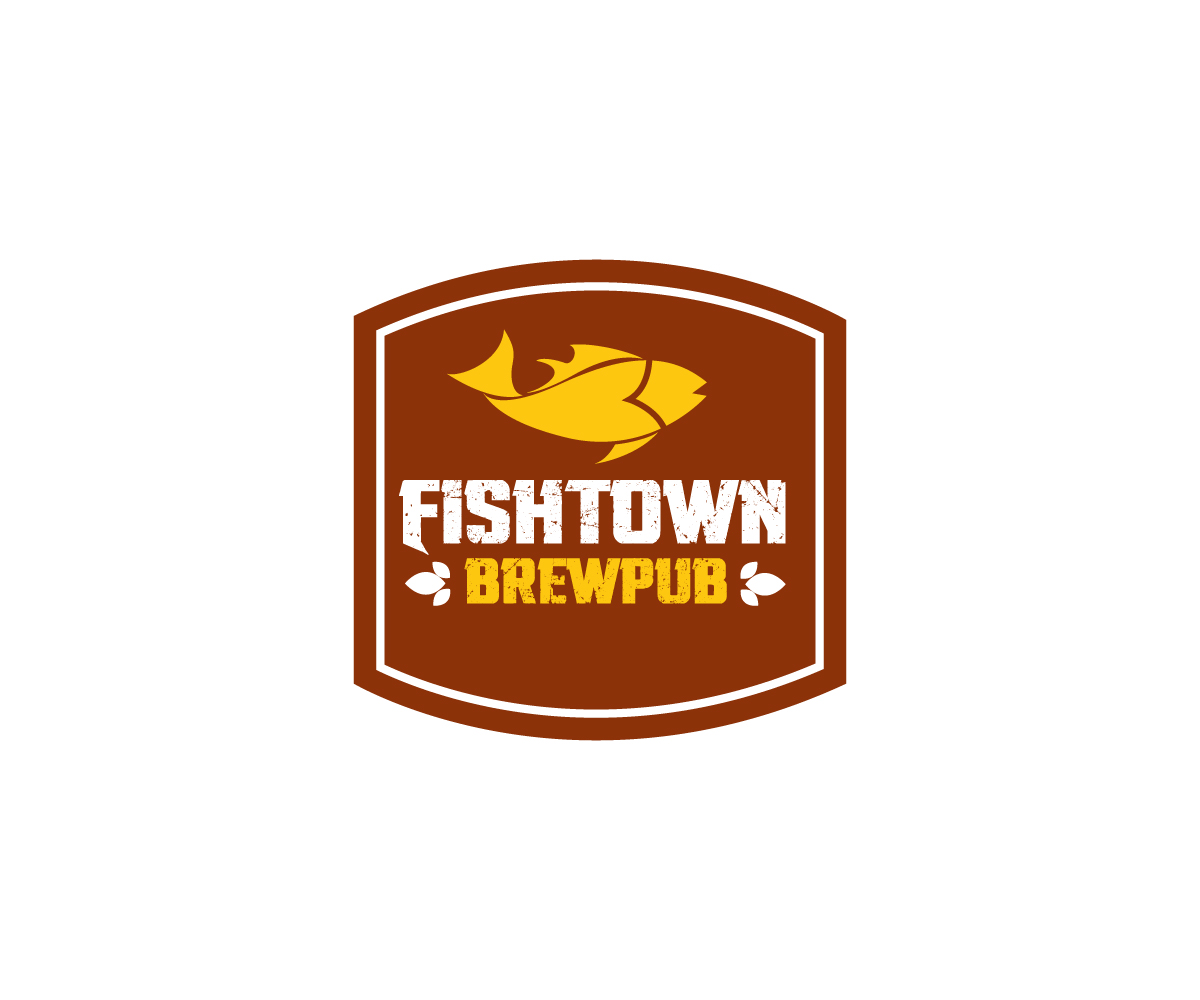 Logo-Design von e-graphics für Fishtown Brewpub  | Design #10765260