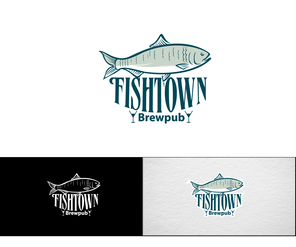 Design de Logo par e-graphics pour Fishtown Brewpub  | Design #10767592