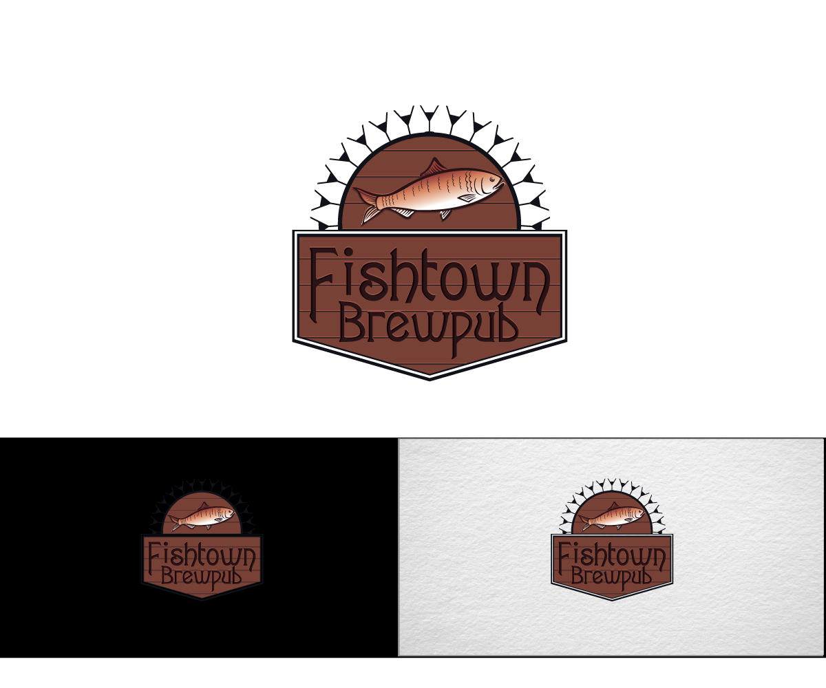 Design de Logo par e-graphics pour Fishtown Brewpub  | Design #10767593