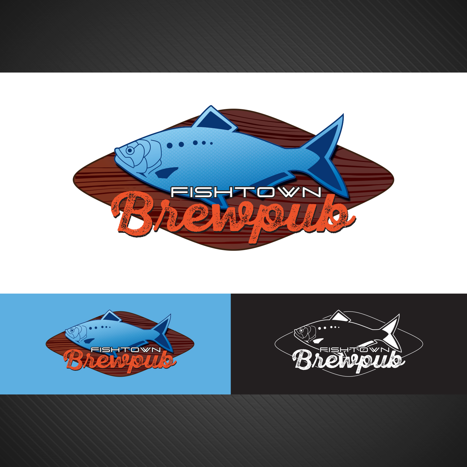 Logo Design by Signarama of Kingwood, Tx for Fishtown Brewpub  | Design #10791246