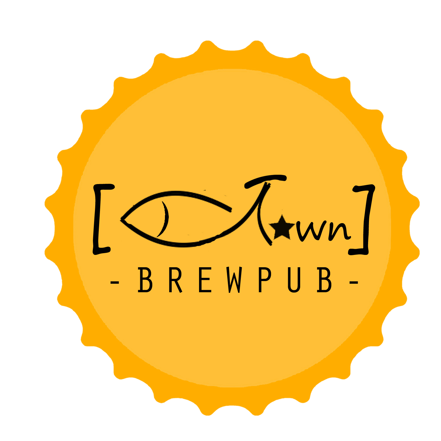 Logo Design by Paper boat for Fishtown Brewpub  | Design #10856846