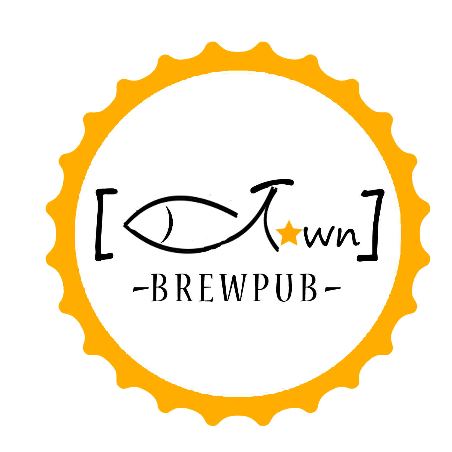 Logo Design by Paper boat for Fishtown Brewpub  | Design #10856854