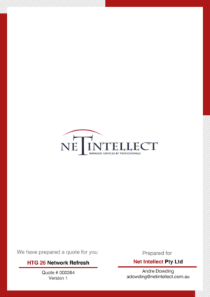 Stationery Design by BC Arts for Net Intellect Pty Ltd | Design: #10837758