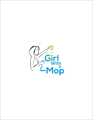 Logo-Design von Jagdish Boga für Girl With A Mop | Design #10759576