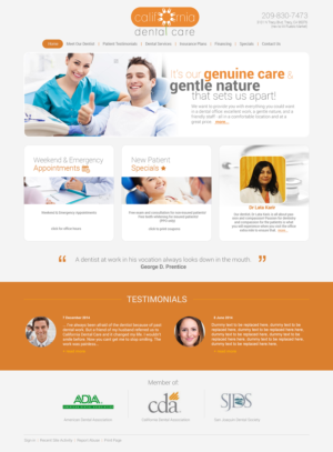 Web Design by ColorDrops for this project | Design: #10790437