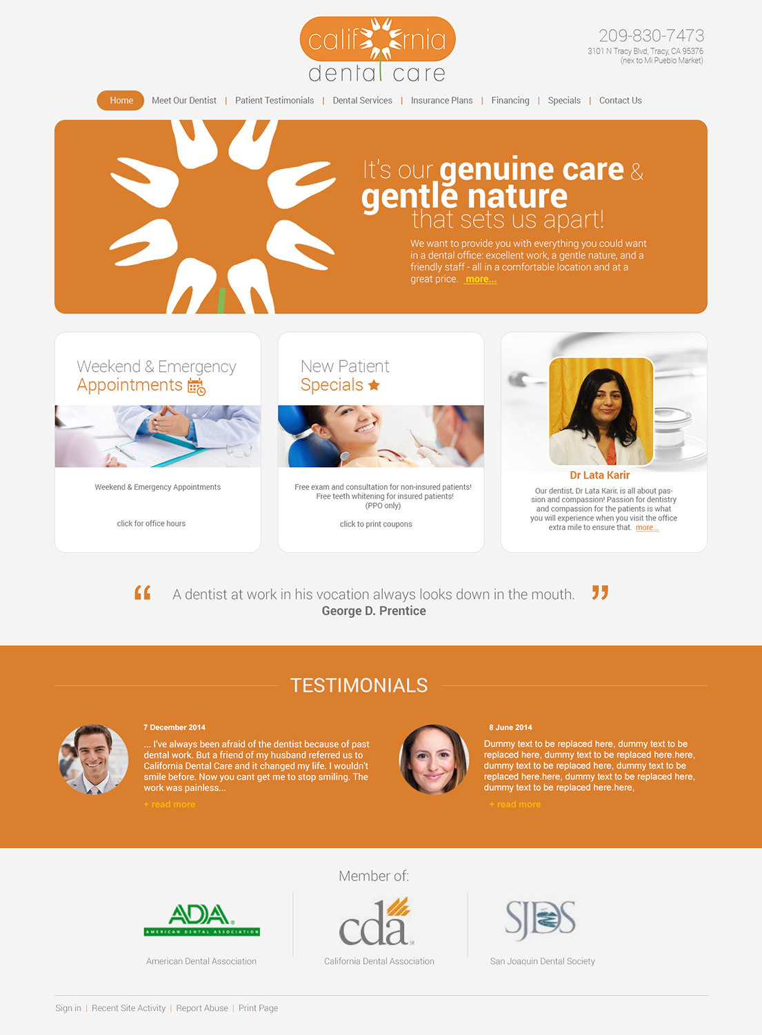 Web Design by ColorDrops for this project | Design #10790438