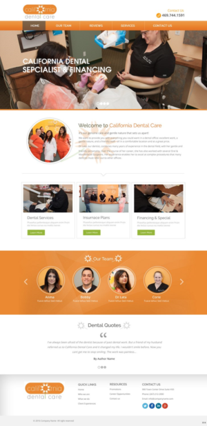 Web Design by pb for this project | Design: #10769213