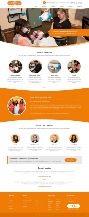Web Design by pb for this project | Design: #10769221