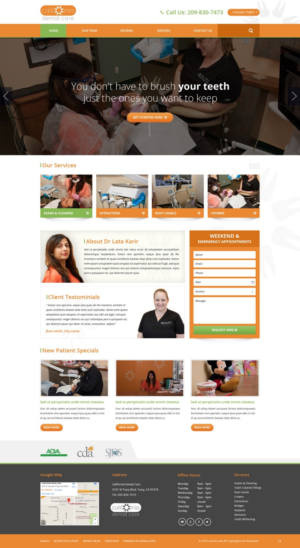 Web Design by pb for this project | Design: #10780992