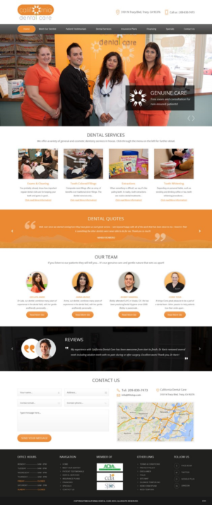 Web Design by pb for this project | Design: #10793481