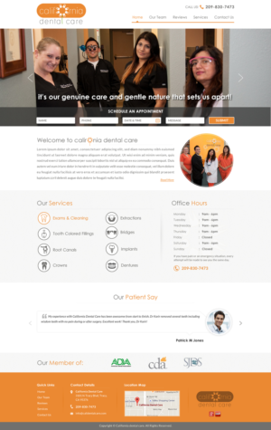 Dentist's Office needs desktop and mobile website design | Diseño Web por Sbss