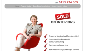 Logo Design by GeorgeLogoDesign for Sold On Interiors | Design: #10864814