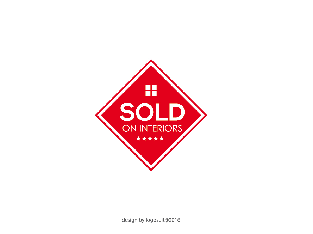 Logo Design by snowymasterdesigns for Sold On Interiors | Design #10885836