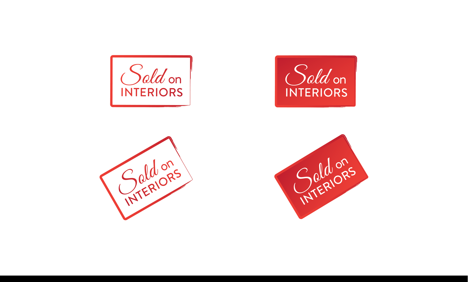 Logo Design by Knockout for Sold On Interiors | Design #10785310
