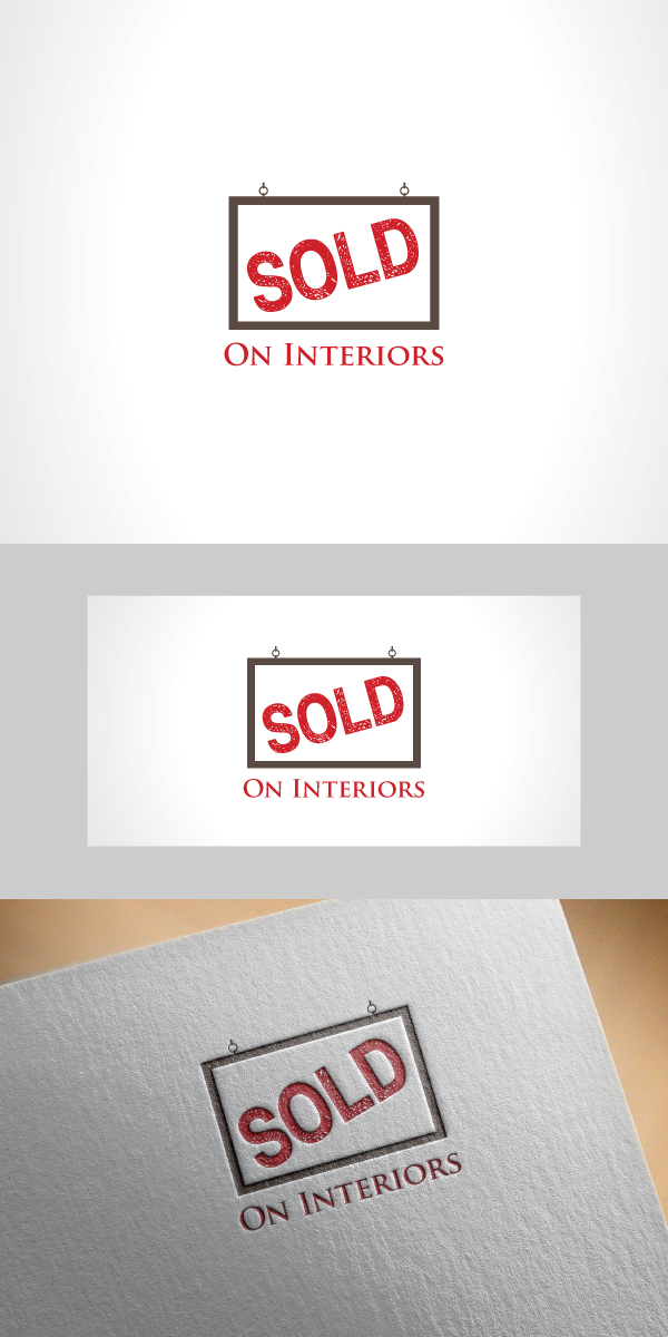 Logo Design by macadesign for Sold On Interiors | Design #10837903