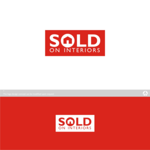 Logo Design by MBARO for Sold On Interiors | Design: #10861043