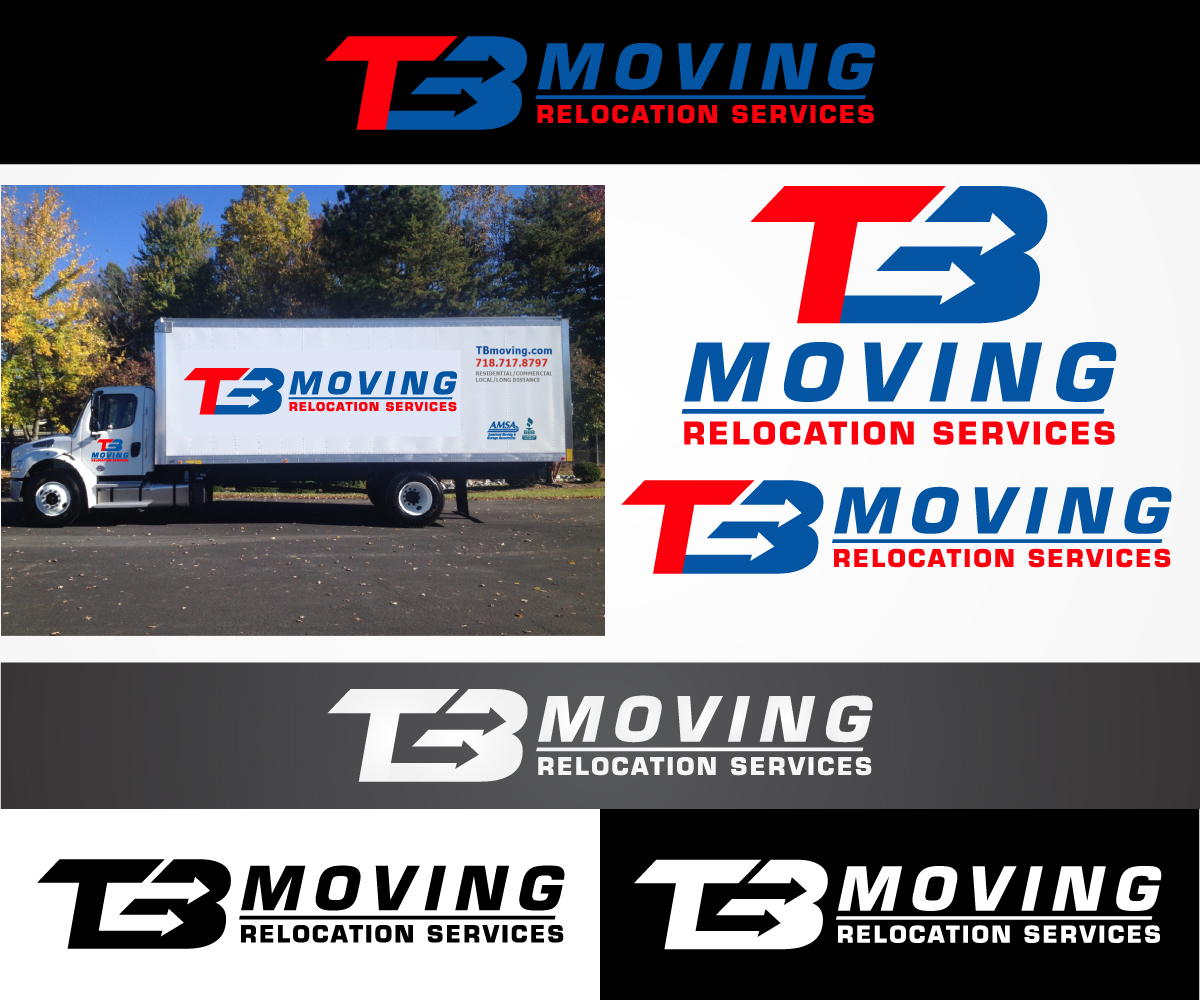 Logo Design by sangeloenriquez for TB Moving Inc | Design #10773275