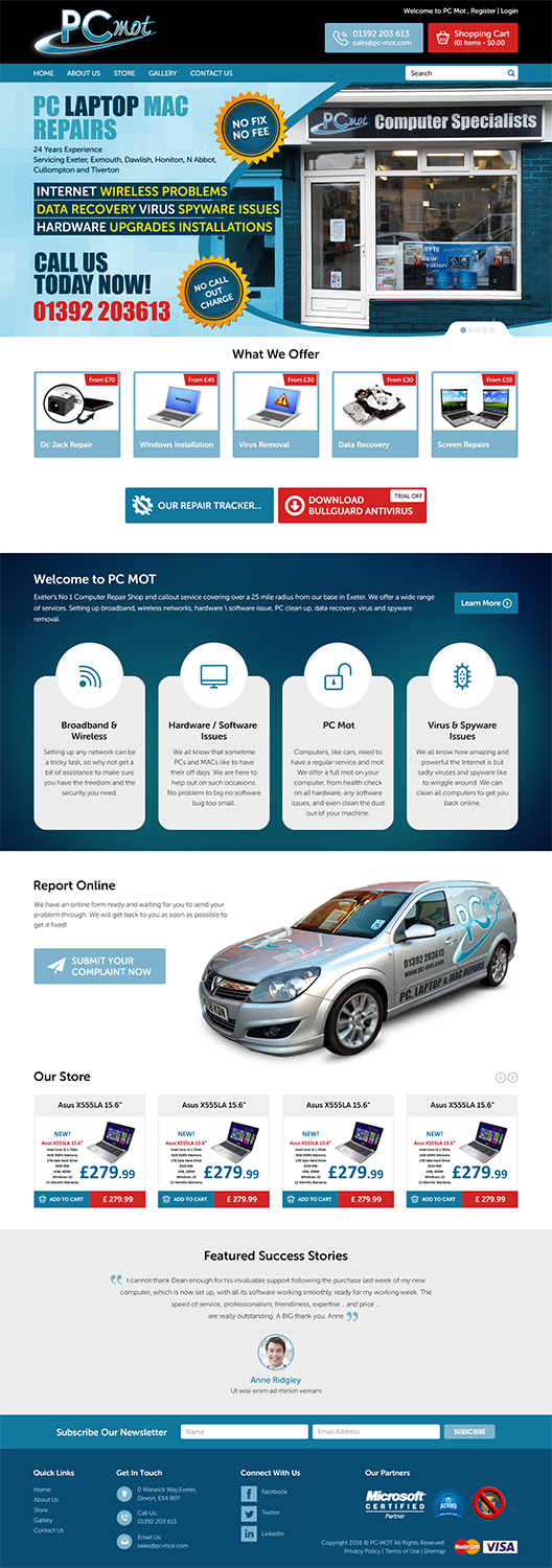 Web-Design von RupalTechno für Pc Mot | Design #10847856
