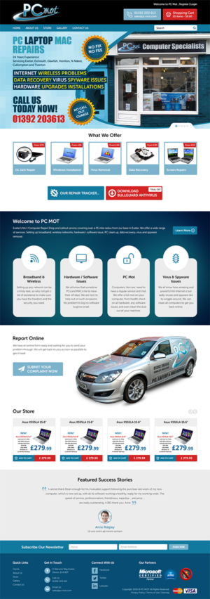 Small Local Computer Shop Website Needed | Web Design by RupalTechno