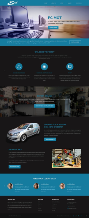 Web Design par pb pour Pc Mot | Design : #10808357