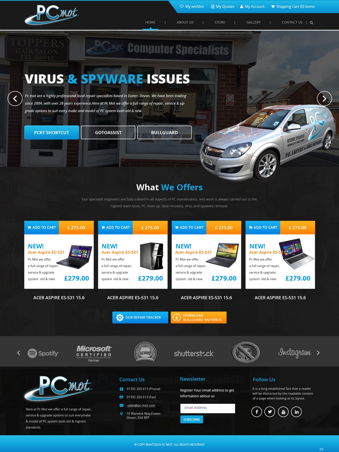 Web Design by pb for Pc Mot | Design #10842947