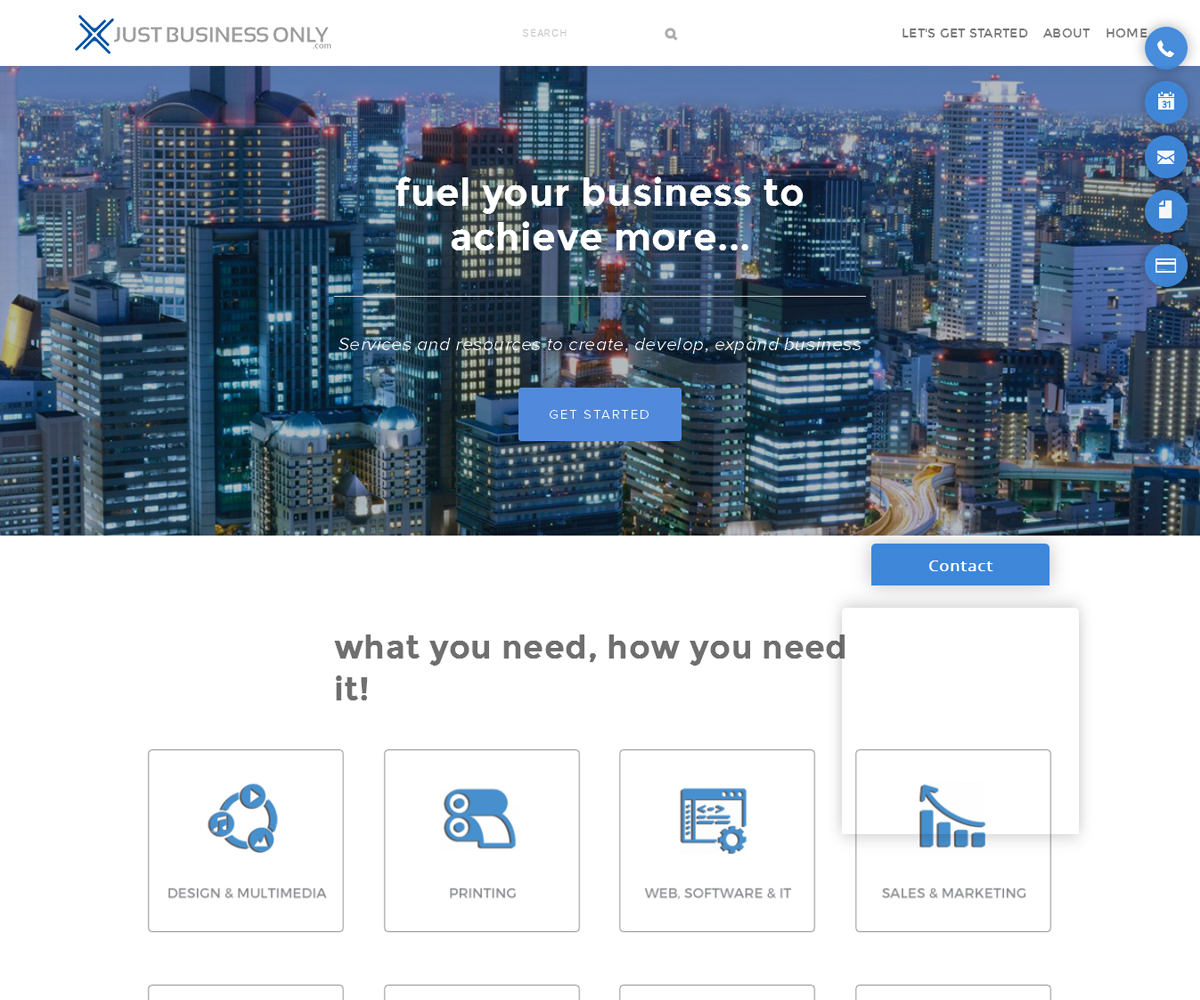 Logo Design by graphicssquare for Just Business Only | Design #10820925