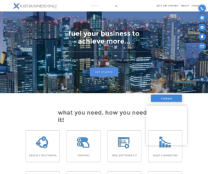 Logo Design by graphicssquare for Just Business Only | Design: #10820925