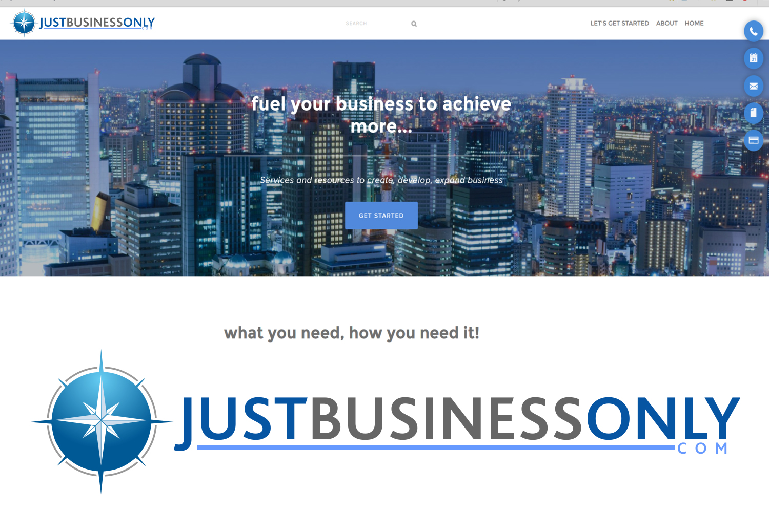 Logo Design by bulut_harbeli for Just Business Only | Design #10844495