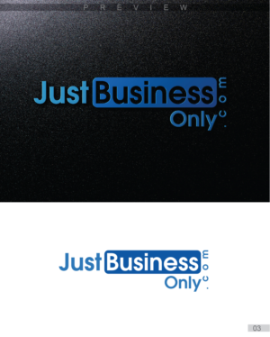 Diseño de Logo por 3Guys para Just Business Only | Diseño: #10825502