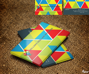 Business Card Design by Riezr
