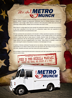 Metro Munch launch needs a flyer design | Design de Flyer par earldesigns