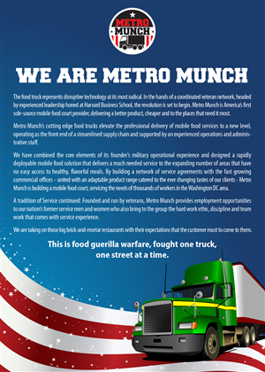 Metro Munch launch needs a flyer design | Design de Flyer par Pinky 