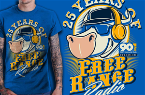T-Shirt-Design von diwaz für KKFI 90.1 FM Community Radio | Design #2297504