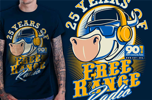 T-shirt Design by diwaz for KKFI 90.1 FM Community Radio | Design: #2297510