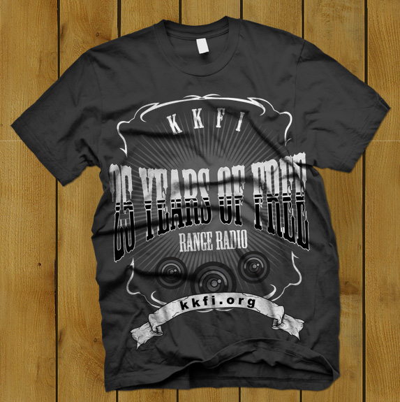 Design de T-shirt par  araniri pour KKFI 90.1 FM Community Radio | Design #2271183