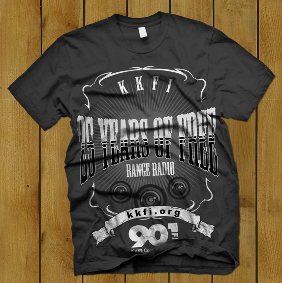 T-shirt Design by  araniri for KKFI 90.1 FM Community Radio | Design #2271192