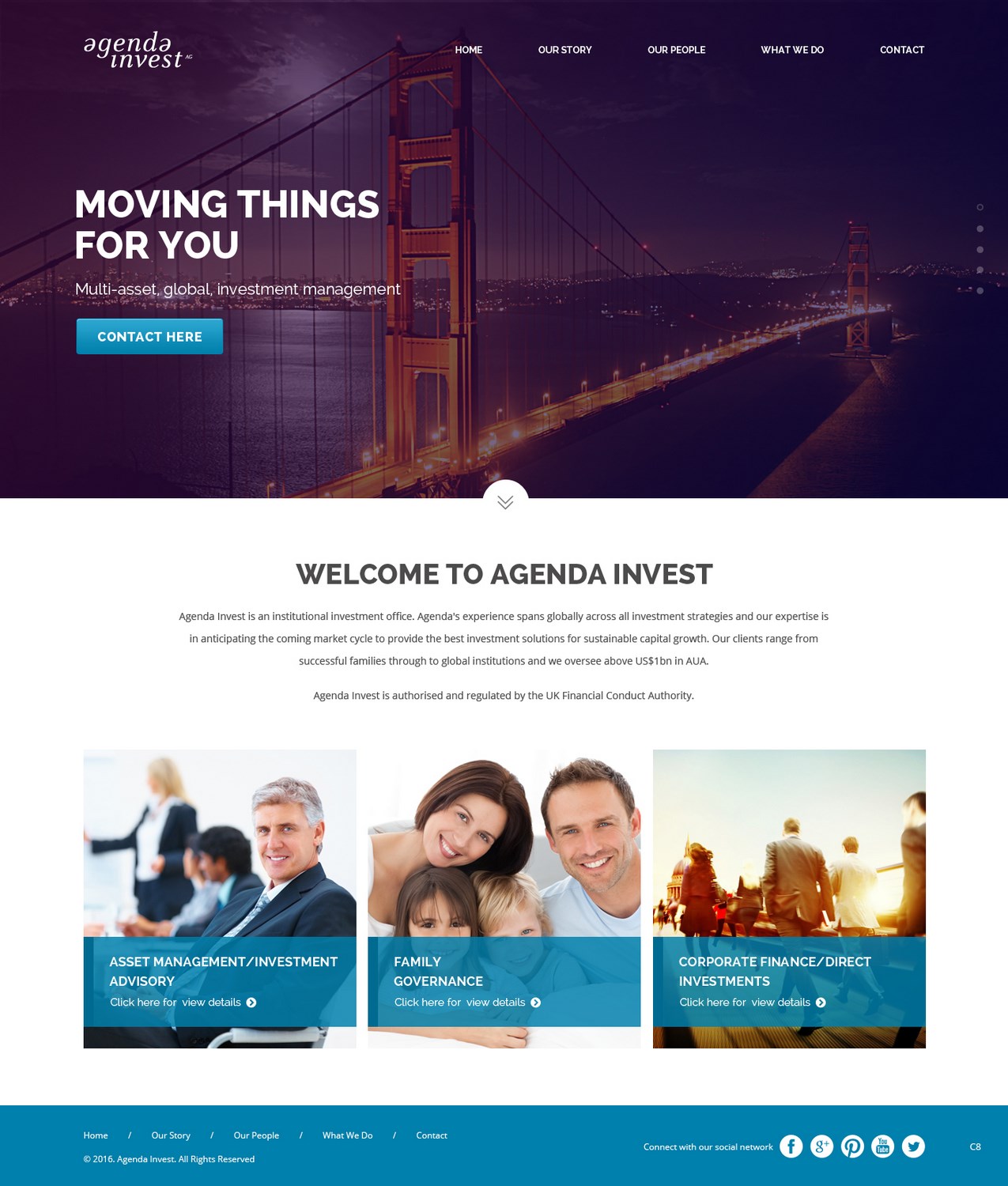 Diseño Web por pb para Agenda Invest AG | Diseño #10769119
