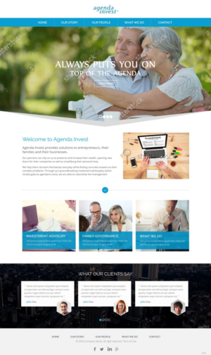 Web Design by pb for Agenda Invest AG | Design: #10780966
