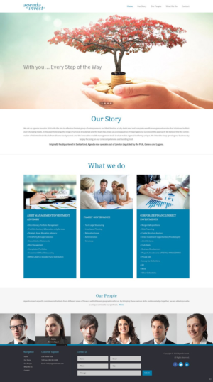 Web Design by pb for Agenda Invest AG | Design: #10780967