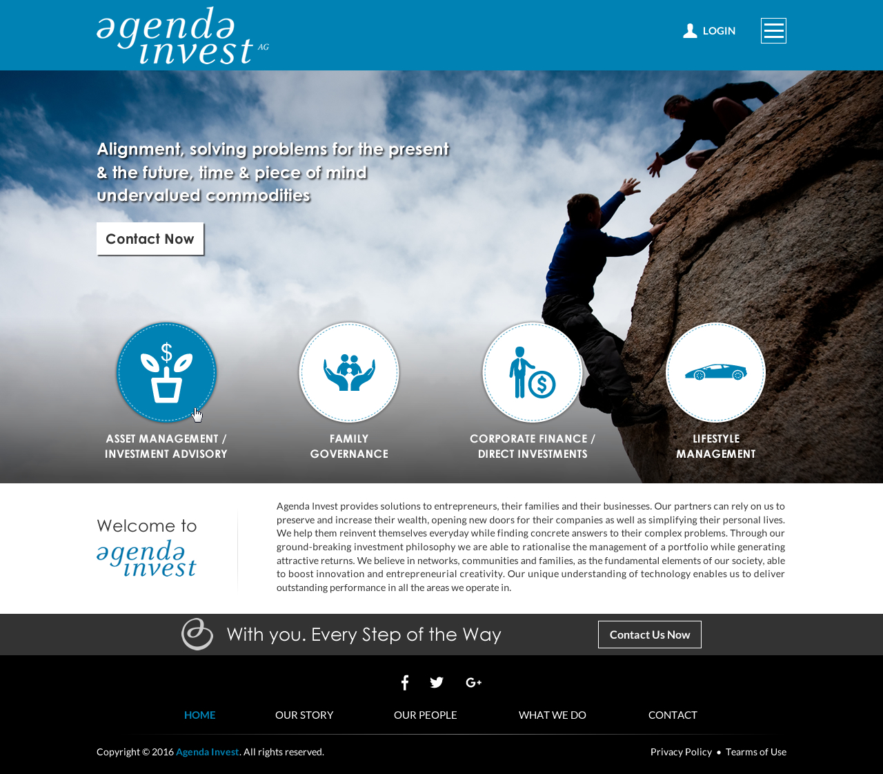 Web Design by Sbss for Agenda Invest AG | Design #10770505