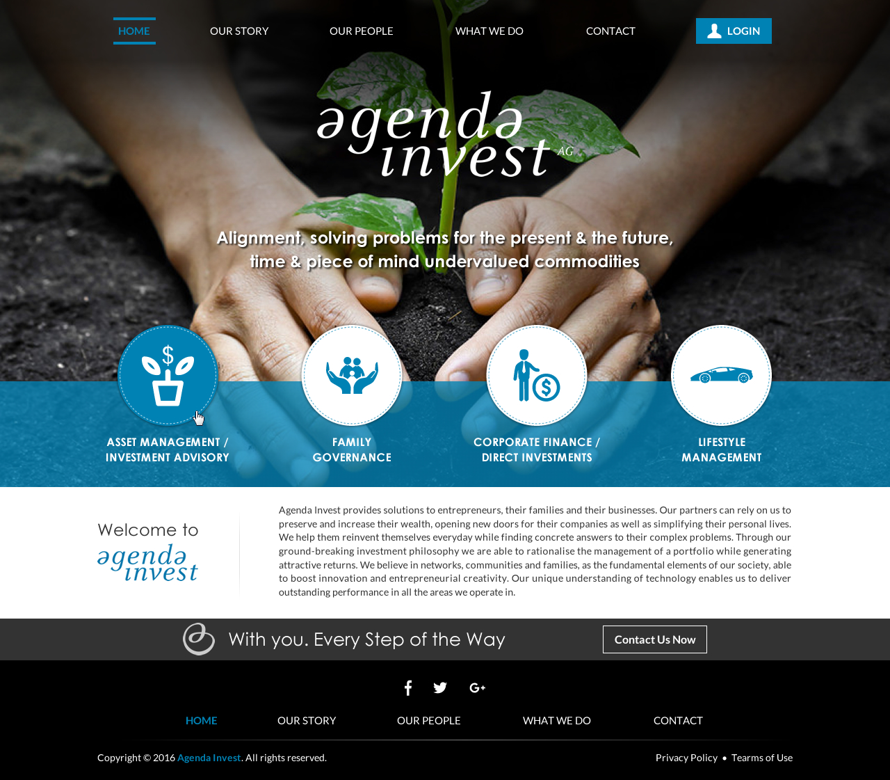 Web Design by Sbss for Agenda Invest AG | Design #10770507