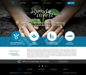 Web Design by Sbss for Agenda Invest AG | Design: #10770507