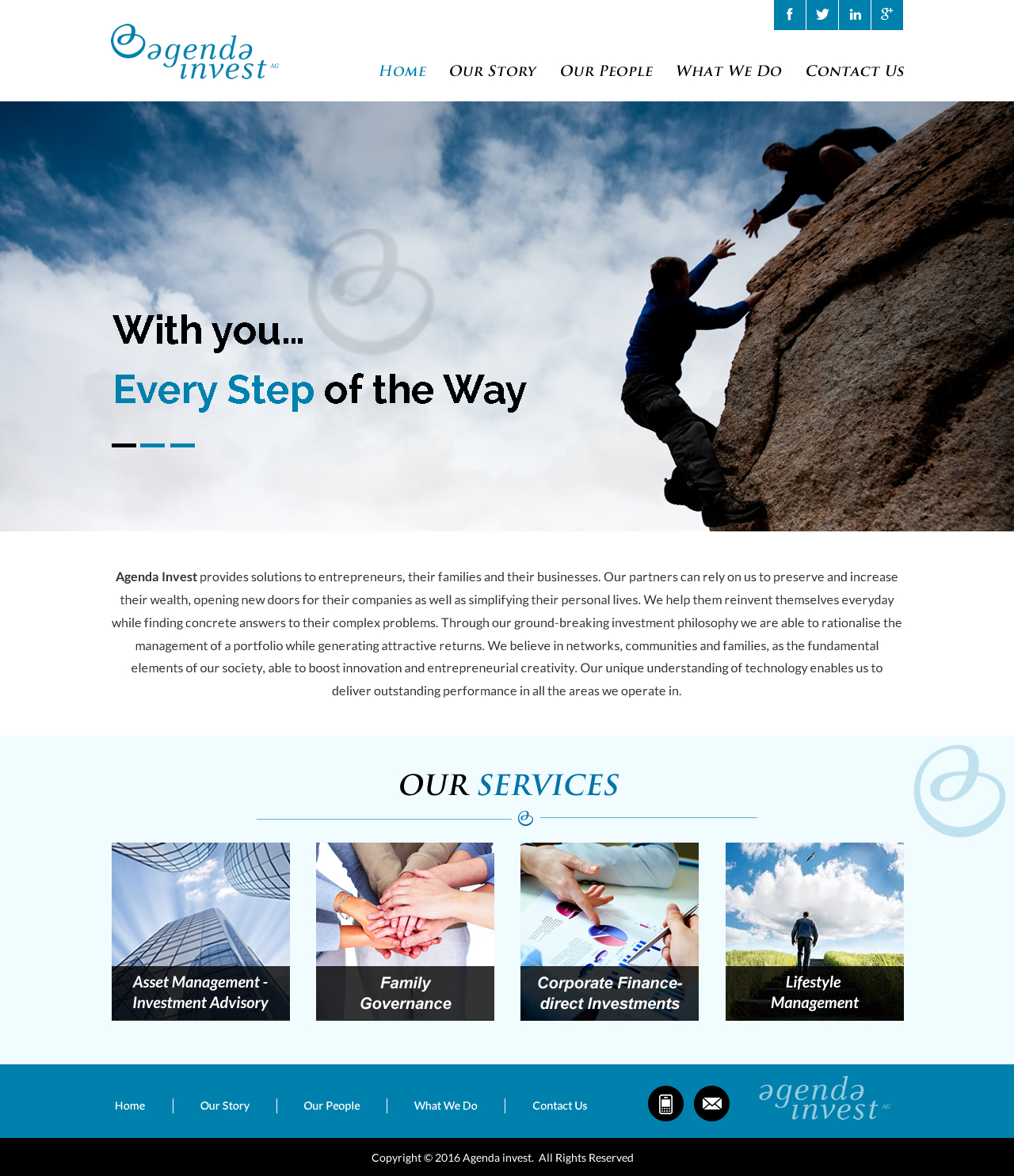 Web Design by Sbss for Agenda Invest AG | Design #10770509