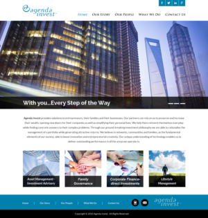 Web Design by Sbss for Agenda Invest AG | Design: #10770510